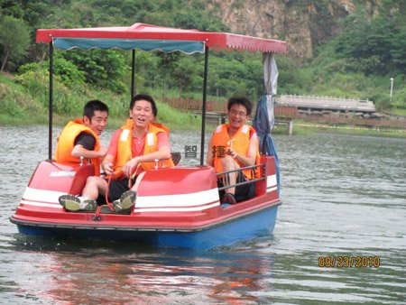 2010年9月水濂山森林公园登山